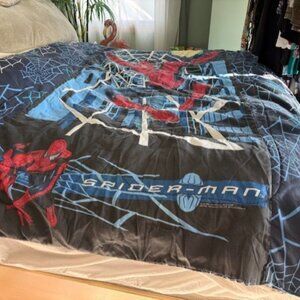 MARVEL SPIDER-MAN TWIN COMFORTER VINTAGE 2002 MOVIE PROMO TOBEY MAGUIRE